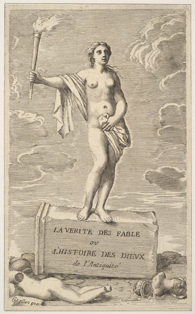 Figura femenina de Claude Mellan