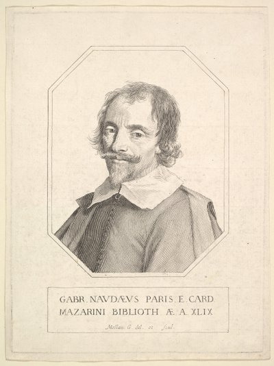 Gabriel Naudé, 1648 de Claude Mellan