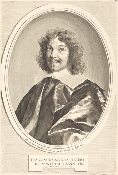 Henri-Louis Habert de Montmor de Claude Mellan