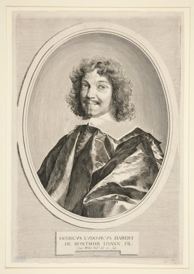 Henri Louis Habert de Montmor de Claude Mellan