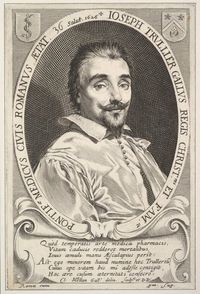 Joseph Trullier, 1626 de Claude Mellan