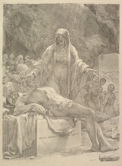 Lamentación de Claude Mellan