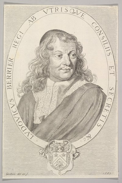 Louis Berryer, 1667 de Claude Mellan
