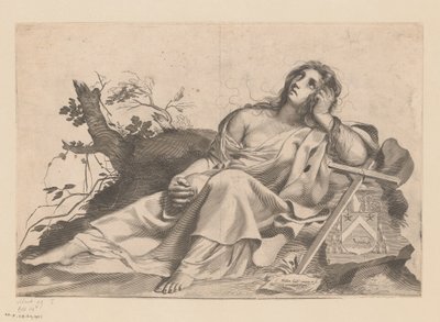 Maria Magdalena de Claude Mellan