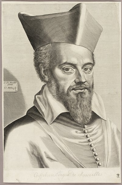 Nicolas Coeffeteau, obispo de Marsella de Claude Mellan