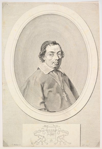 Nicolas Grillé, Obispo de Uzès de Claude Mellan