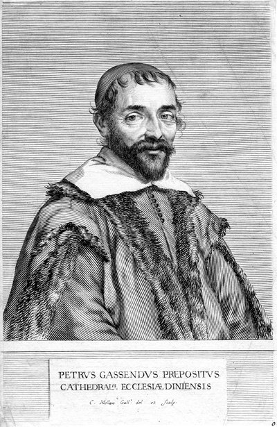 Pierre Gassendi, filósofo y científico francés de Claude Mellan