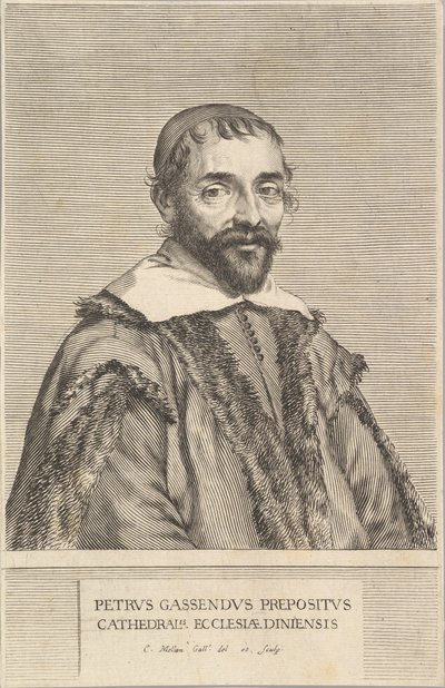 Pierre Gassendi, ca. 1637 o 1638 de Claude Mellan