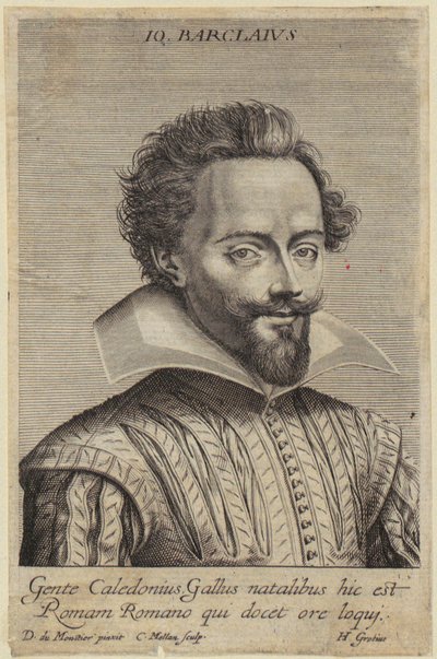 Retrato de Jean Barclay de Claude Mellan