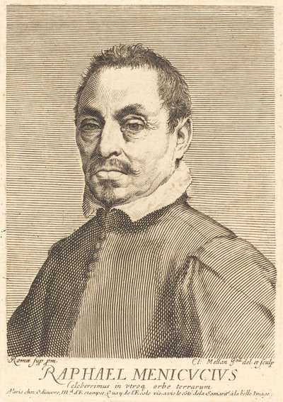 Raffaello Menicucci de Claude Mellan