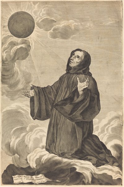 San Benito de Claude Mellan