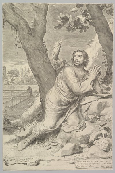 San Agustín, 1660 de Claude Mellan