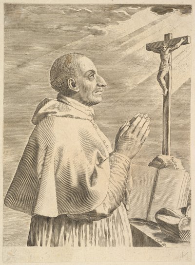 San Carlos Borromeo de Claude Mellan