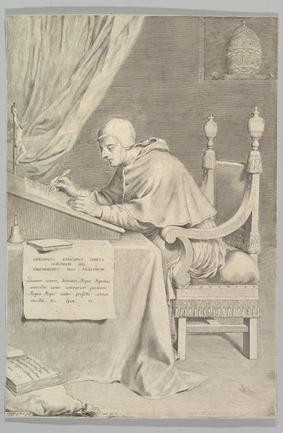 San Gregorio de Claude Mellan
