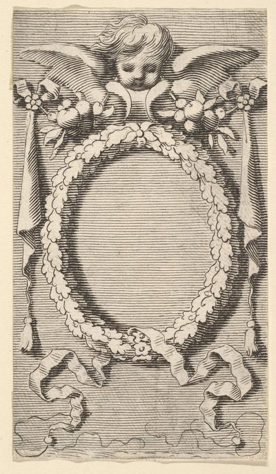 Página de título: Desmarets de Saint-Sorlin, LOffice de la Vierge Marie, 1645 de Claude Mellan