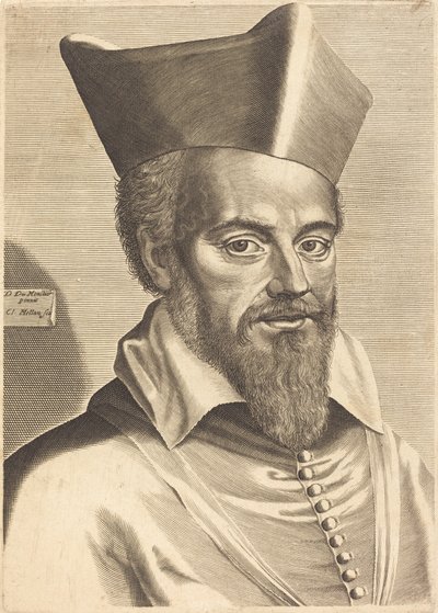 Nicolas Coeffeteau de Claude Mellan after Daniel Dumonstier