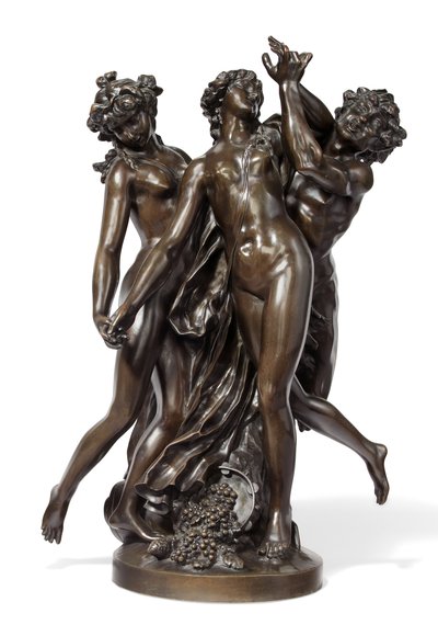 Las Tres Gracias, c.1860 de Claude Michel (after) Clodion