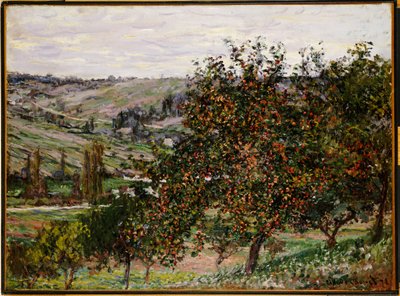 Manzanos cerca de Vetheuil de Claude Monet