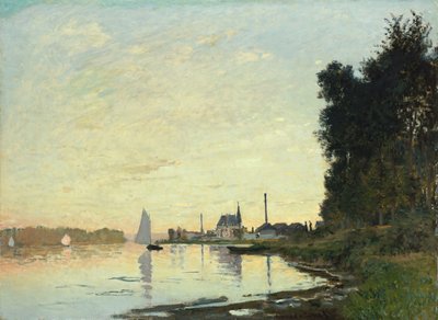 Argenteuil, tarde de Claude Monet