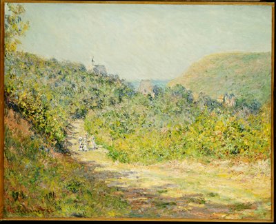 Aux Petites Dalles, 1884 de Claude Monet