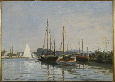 Barcos de recreo, Argenteuil de Claude Monet