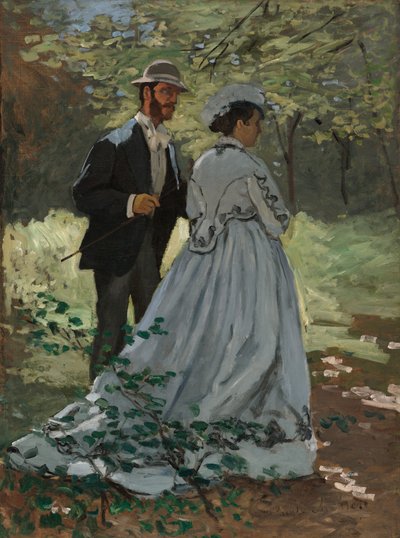 Bazille y Camille (Estudio para "Déjeuner sur l
