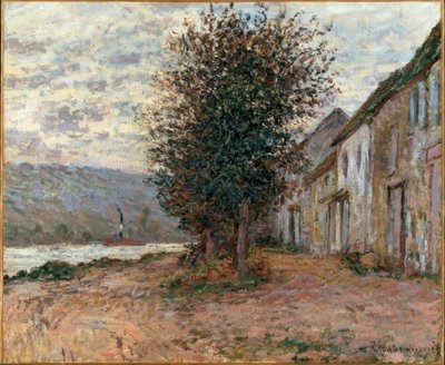 Orilla del Sena en Lavacourt de Claude Monet