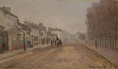Bulevar Héloise, Argenteuil de Claude Monet