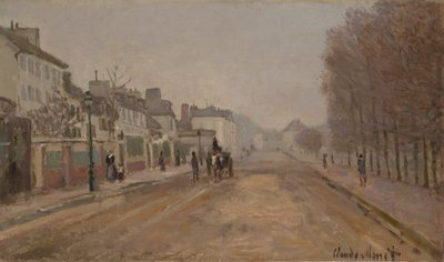 Bulevar Heloise, Argenteuil de Claude Monet