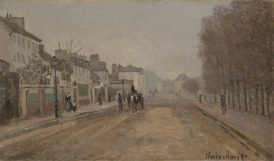 Boulevard Héloise, Argenteuil de Claude Monet