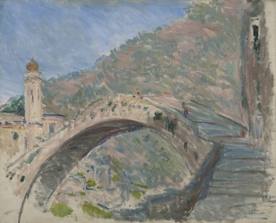 Puente en Dolceacqua, 1884 de Claude Monet