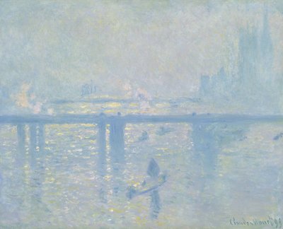 Puente de Charing-Cross en Londres, 1899 de Claude Monet