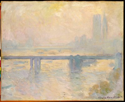 Puente de Charing Cross, 1903 de Claude Monet