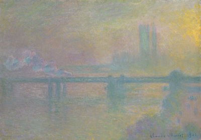 Puente de Charing Cross, Londres de Claude Monet
