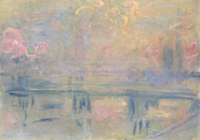 Charing Cross Bridge, c.1900 (óleo sobre lienzo) de Claude Monet