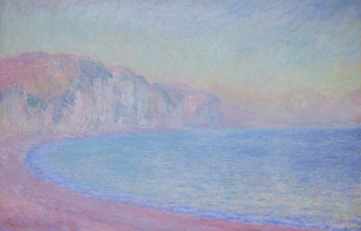 Acantilados de Pourville, sol naciente de Claude Monet