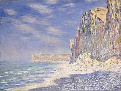 Acantilados cerca de Fécamp, 1881 de Claude Monet