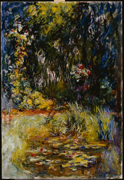Esquina de un estanque con nenúfares, 1918 de Claude Monet