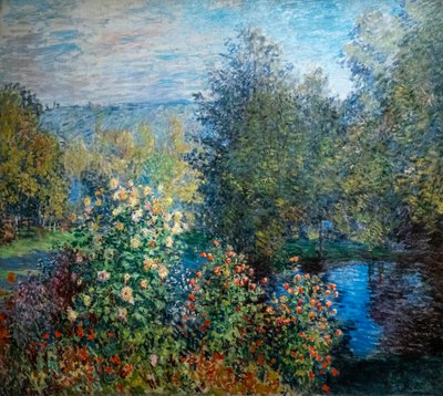 Esquina del jardín en Montgeron de Claude Monet