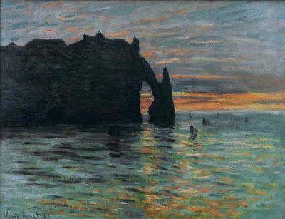 Puesta de sol de Claude Monet