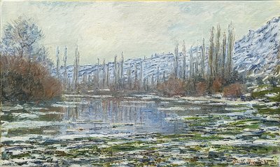 El deshielo en Vétheuil de Claude Monet
