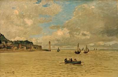 El faro de Honfleur de Claude Monet
