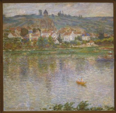 La ciudad de Vetheuil de Claude Monet