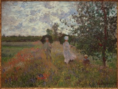 Paseo cerca de Argenteuil de Claude Monet