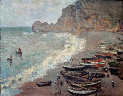 Etretat, playa y la Porte d