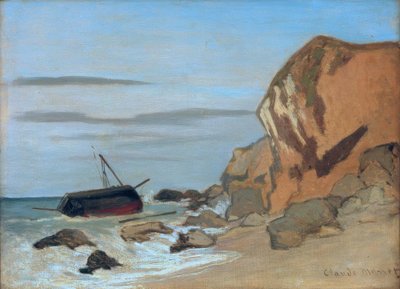 Acantilado de Claude Monet