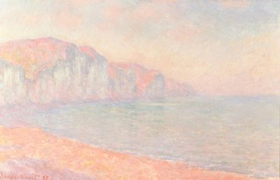 Acantilados de Pourville, por la mañana de Claude Monet