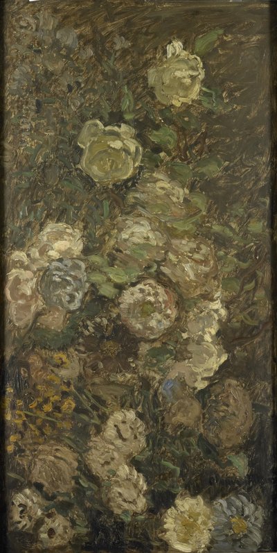 Flores, entre 1860 y 1912 de Claude Monet