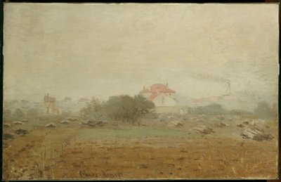 Niebla, 1872 de Claude Monet
