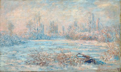 Escarcha, 1880 de Claude Monet